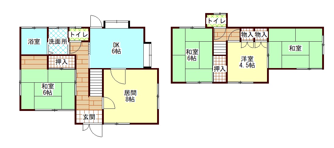 神辺町下竹田中古住宅 